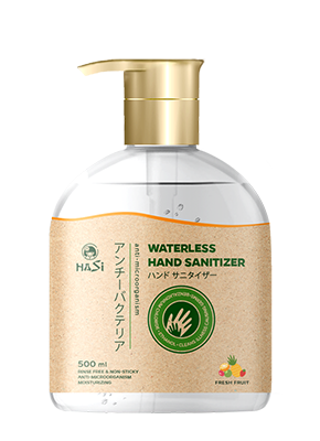 Gel rửa tay khô kháng khuẩn Hasi Kokeshi Hương Trà xanh (có vòi bấm)